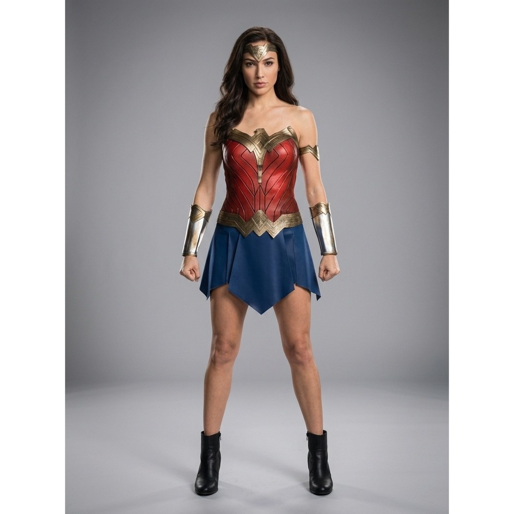 Wonder Woman Batman vs Superman Women Adult Costume Set Rubies Size M